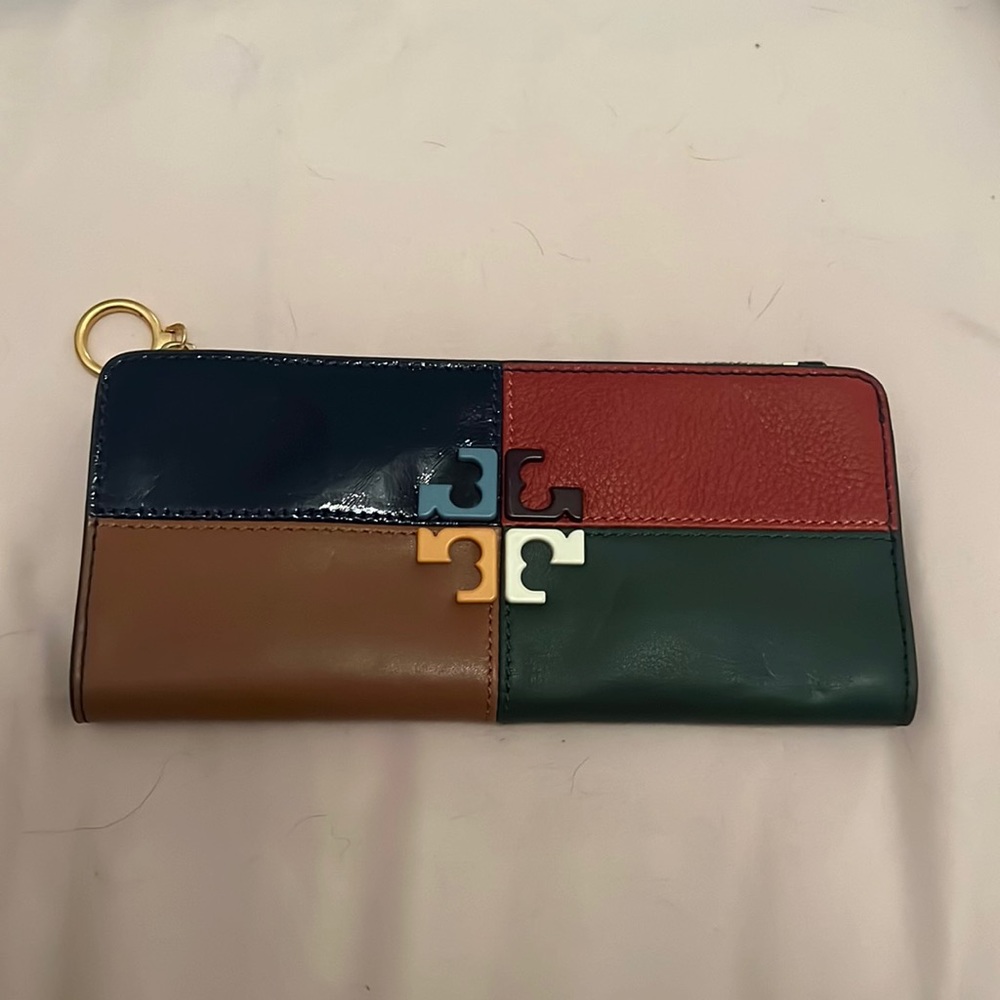 Tory Burch Color Block Wallet